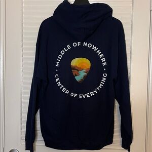 NWOT Hoodie from The Gorge-navy